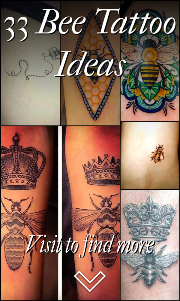 33 Bee Tattoo Ideas