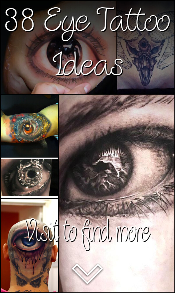 38 Eye Tattoo Ideas