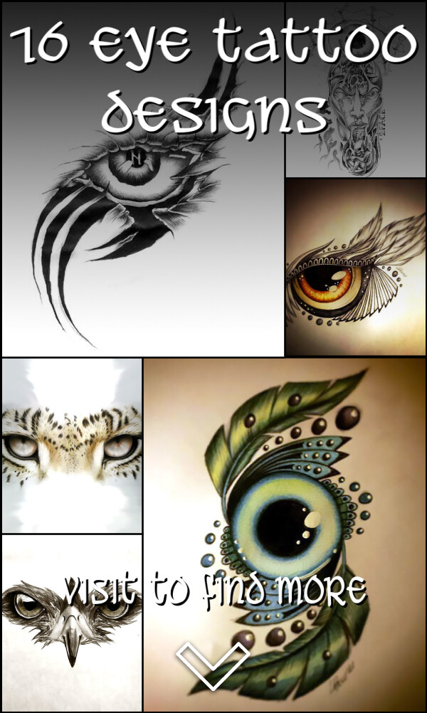 16 Eye Tattoo Designs