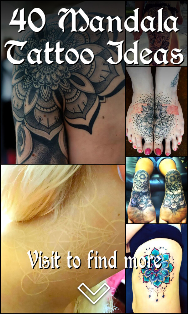 40 Mandala Tattoo Ideas