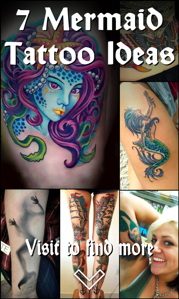 7 Mermaid Tattoo Ideas
