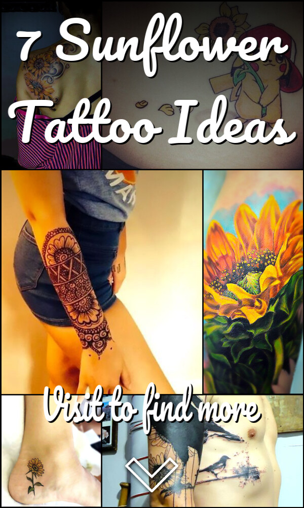 7 Sunflower Tattoo Ideas