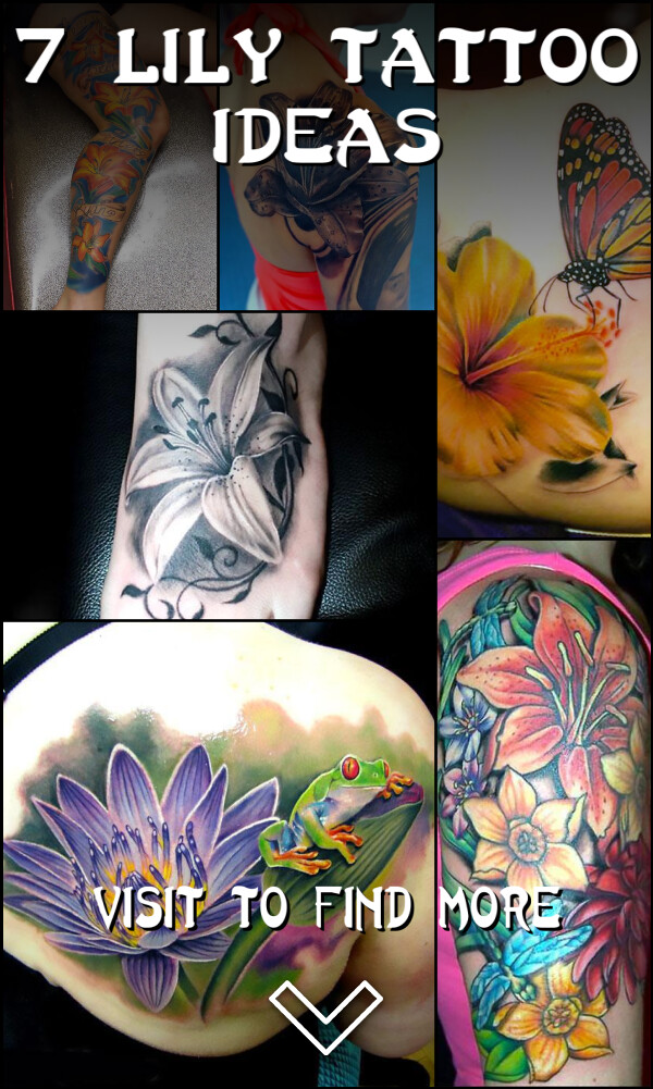 7 Lily Tattoo Ideas