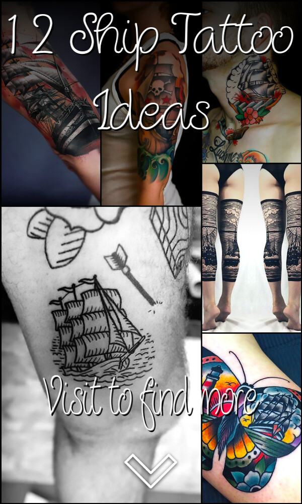 12 Ship Tattoo Ideas