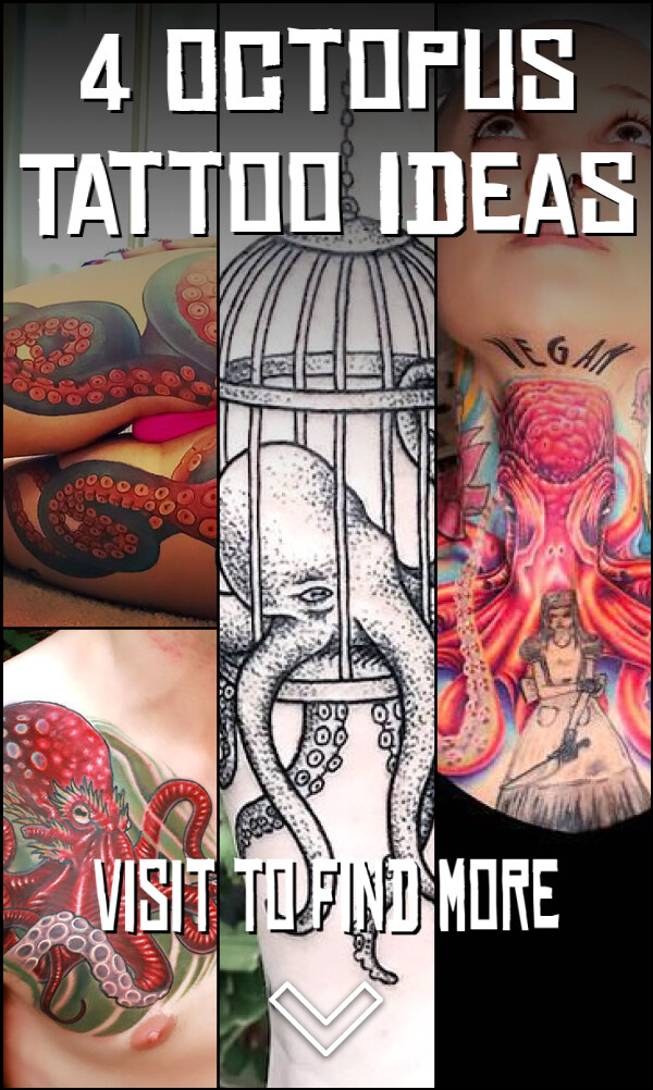4 Octopus Tattoo Ideas