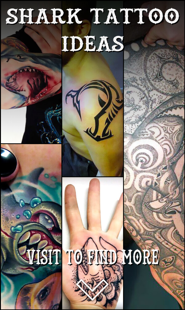 5 Shark Tattoo Ideas