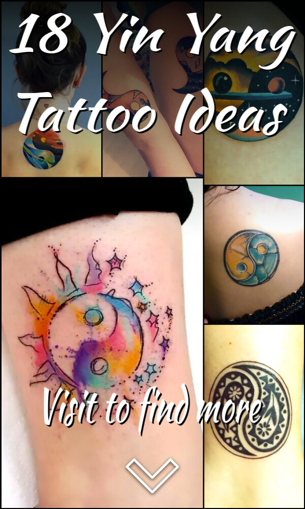 18 Yin Yang Tattoo Ideas