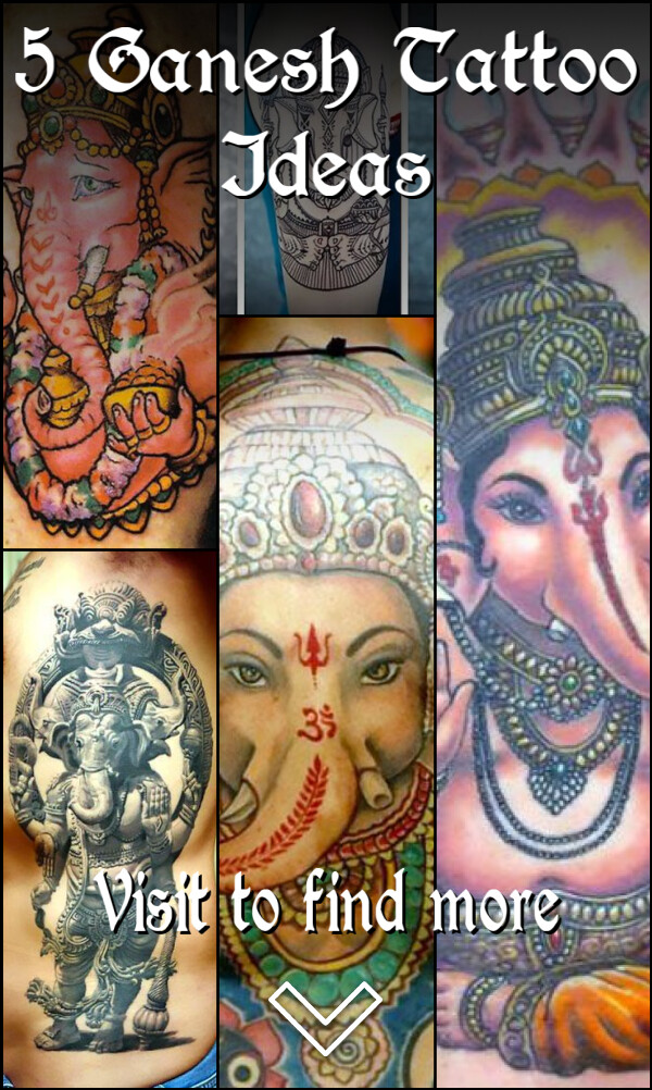 5 Ganesh Tattoo Ideas