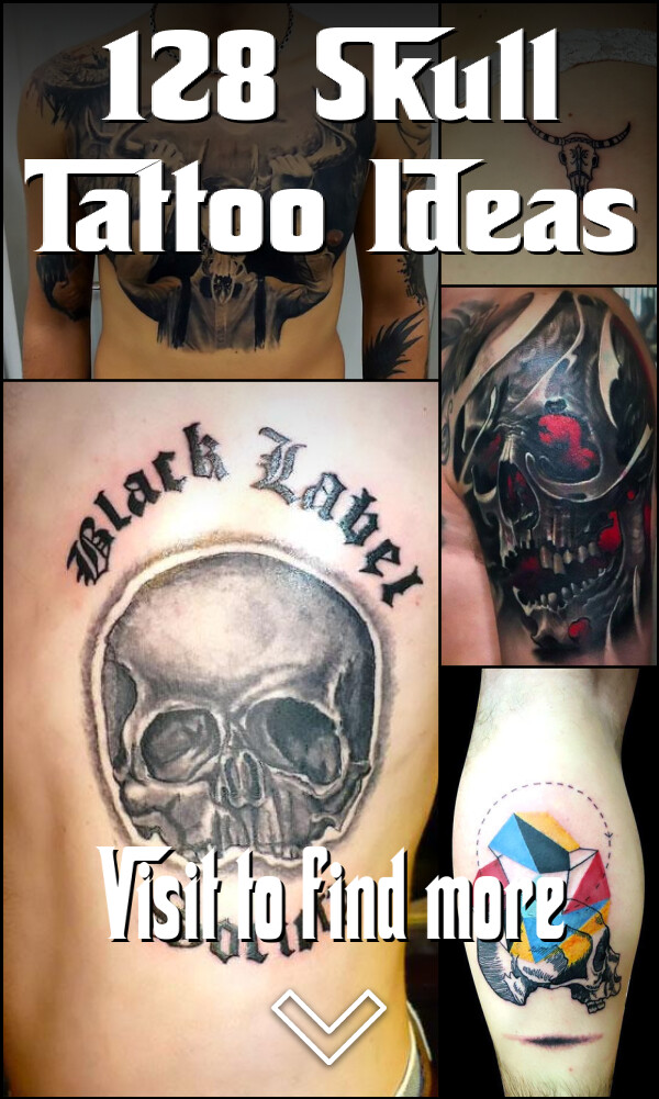 128 Skull Tattoo Ideas
