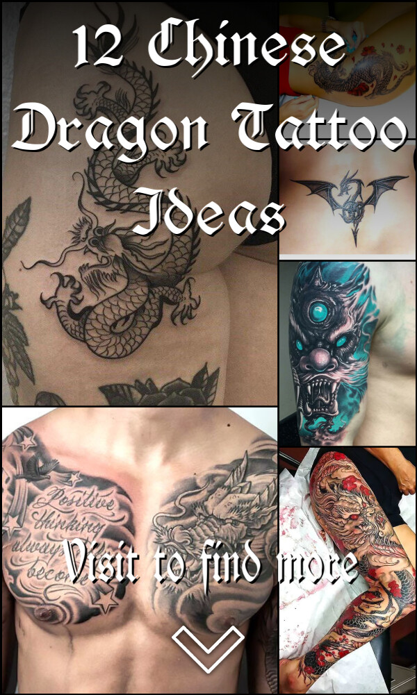 12 Chinese Dragon Tattoo Ideas