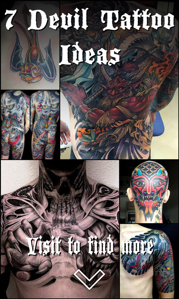 7 Devil Tattoo Ideas