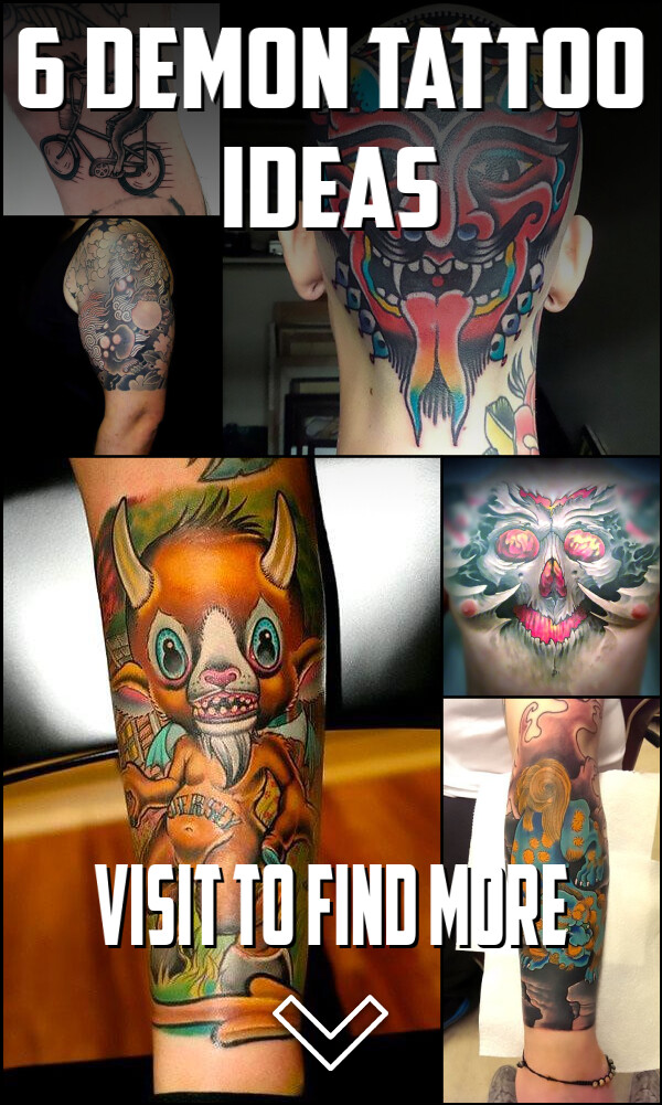 6 Demon Tattoo Ideas