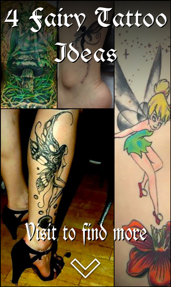 4 Fairy Tattoo Ideas