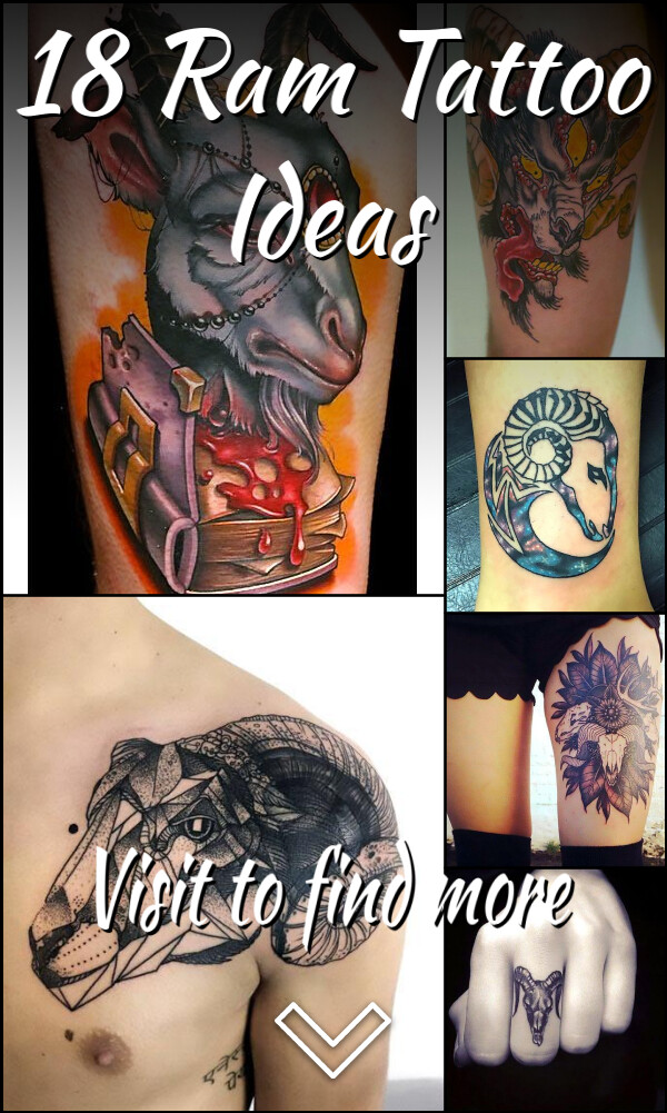 18 Ram Tattoo Ideas