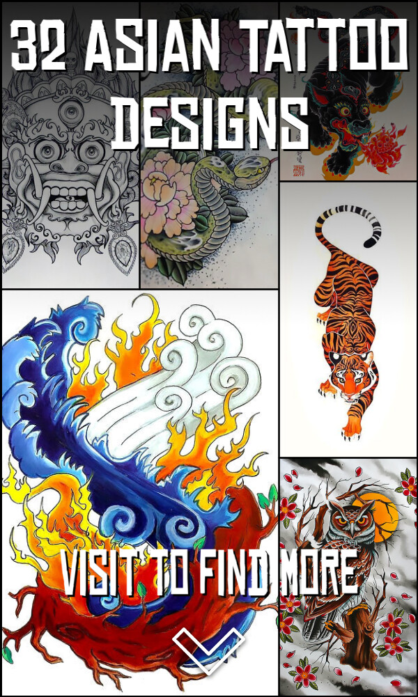 32 Asian Tattoo Designs