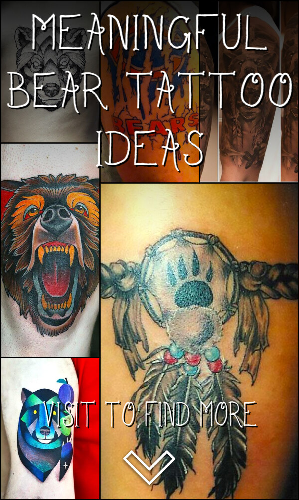 78 Meaningful Bear Tattoo Ideas