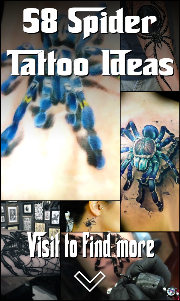 58 Spider Tattoo Ideas