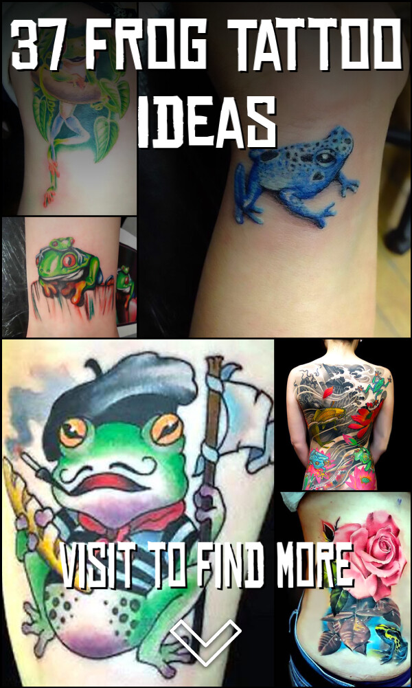 37 Frog Tattoo Ideas