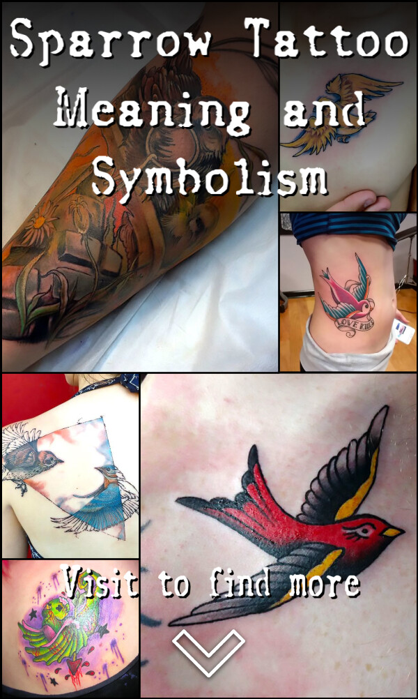 Sparrow Tattoo Meaning and Symbolism