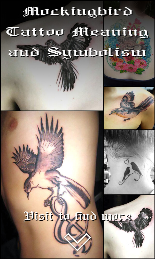 Mockingbird Tattoo Meaning and Symbolism