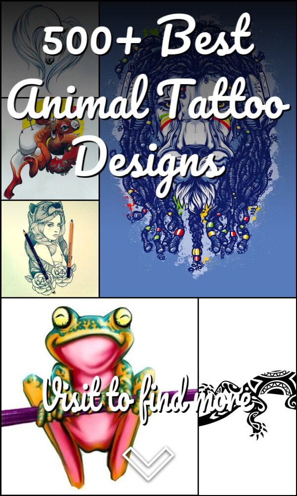 500+ Best Animal Tattoo Designs