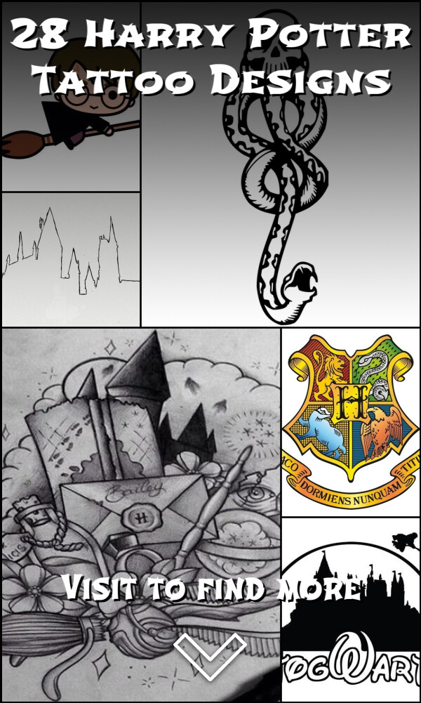 28 Harry Potter Tattoo Designs