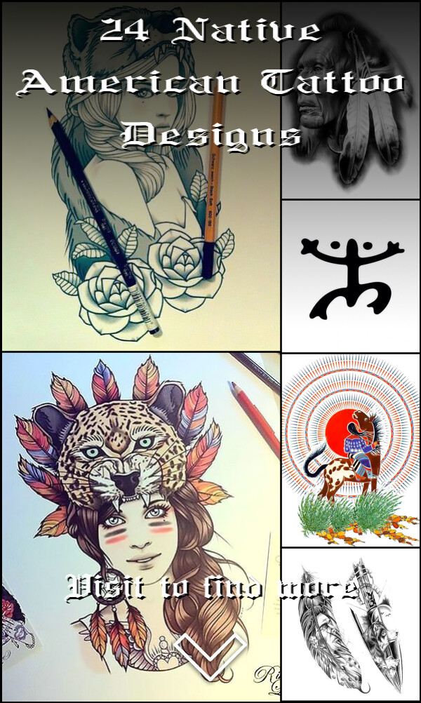24 Native American Tattoo Designs