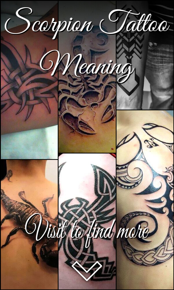 Scorpion Tattoo Meaning