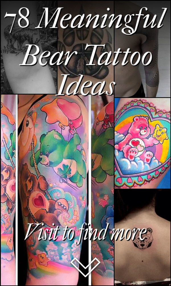 78 Meaningful Bear Tattoo Ideas
