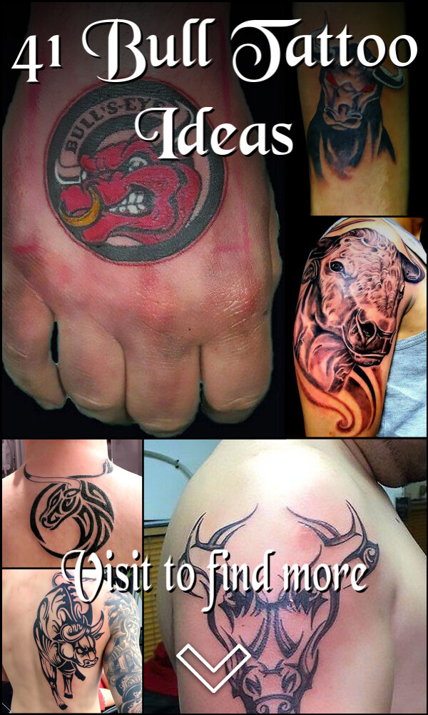 41 Bull Tattoo Ideas