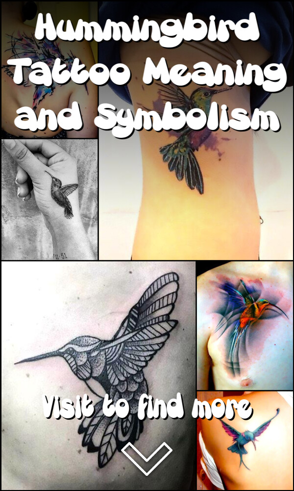 Hummingbird Tattoo Meaning and Symbolism