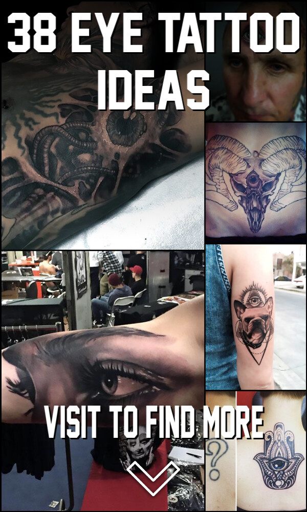 38 Eye Tattoo Ideas