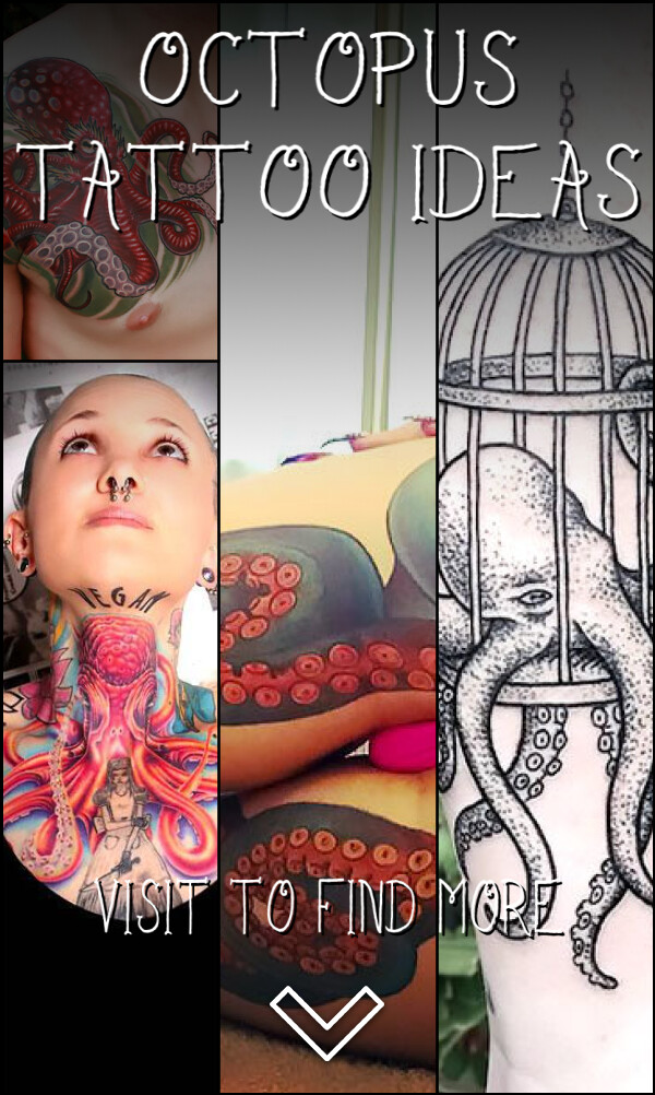 4 Octopus Tattoo Ideas
