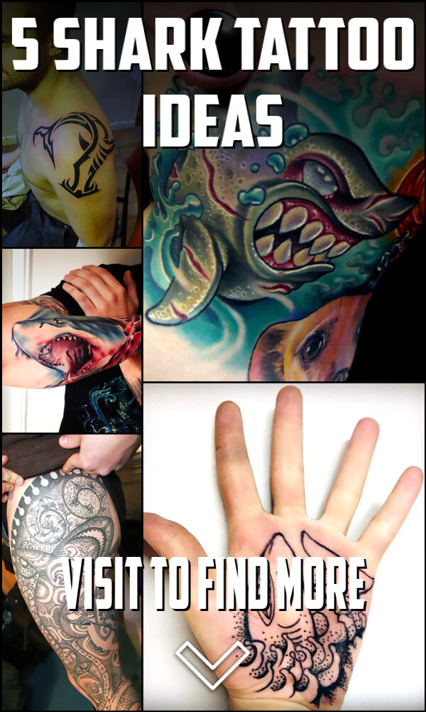 5 Shark Tattoo Ideas