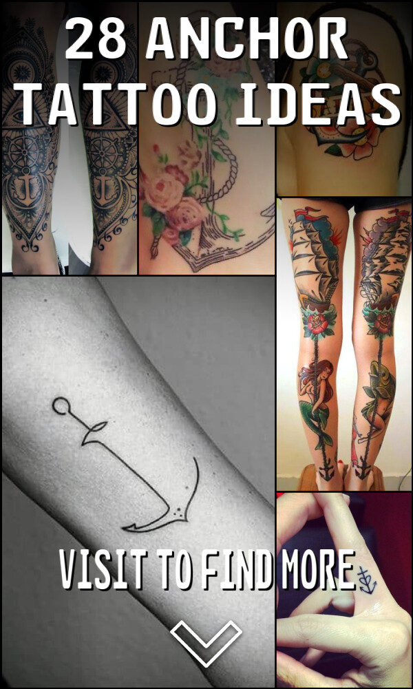28 Anchor Tattoo Ideas
