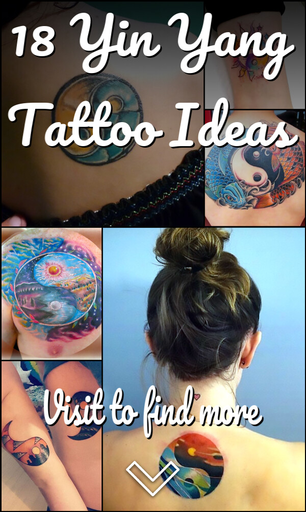 18 Yin Yang Tattoo Ideas