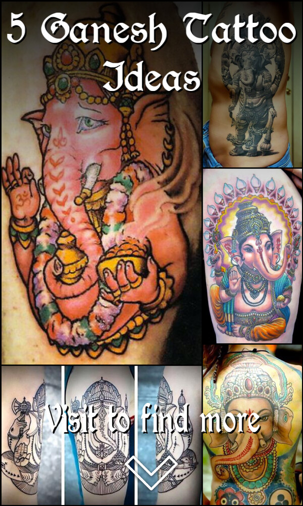 5 Ganesh Tattoo Ideas