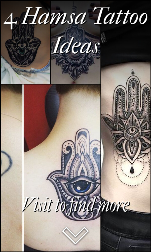 4 Hamsa Tattoo Ideas