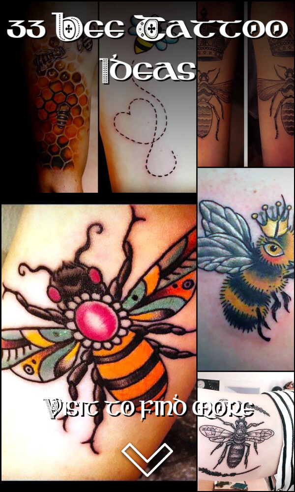 33 Bee Tattoo Ideas