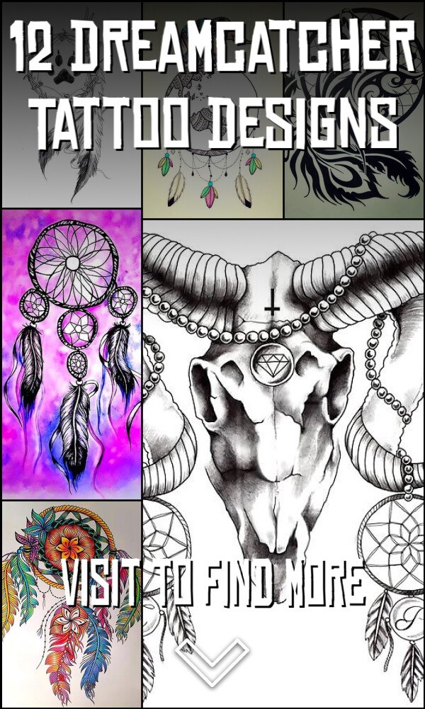 12 Dreamcatcher Tattoo Designs