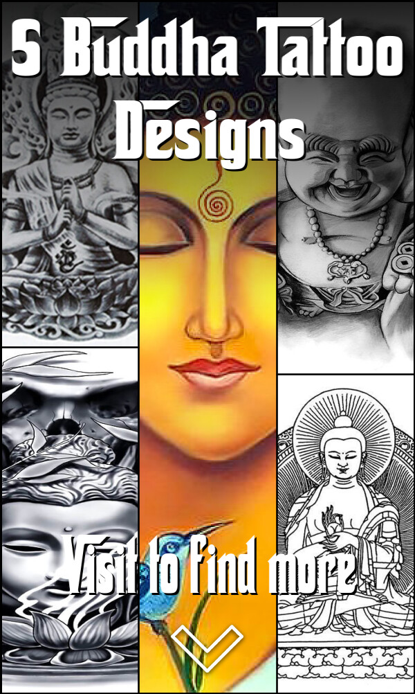 5 Buddha Tattoo Designs