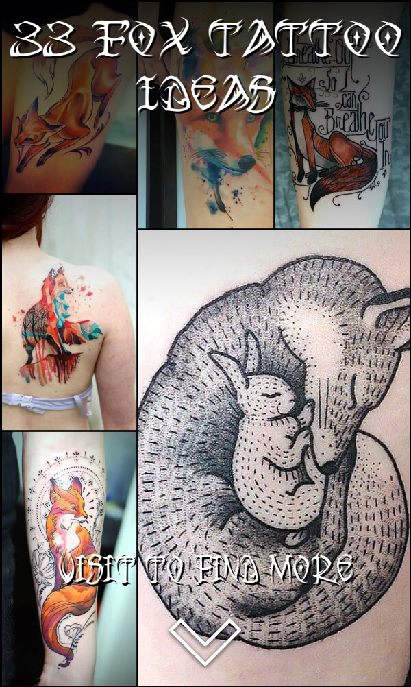 33 Fox Tattoo Ideas