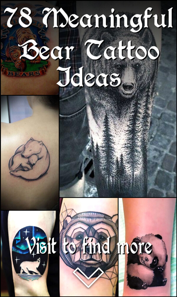 78 Meaningful Bear Tattoo Ideas