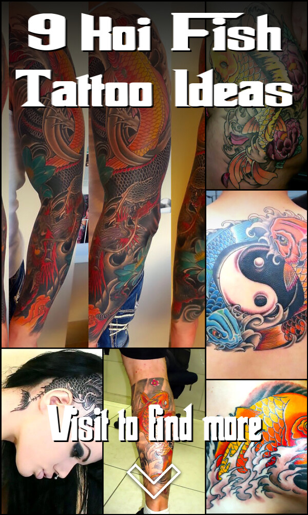 9 Koi Fish Tattoo Ideas