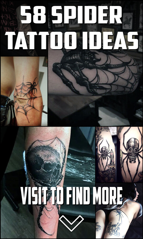 58 Spider Tattoo Ideas