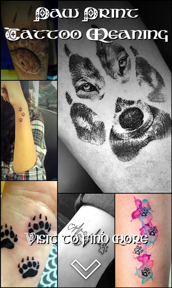 Paw Print Tattoo Meaning