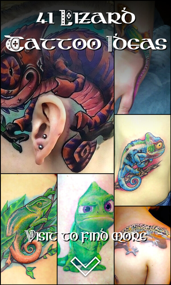 41 Lizard Tattoo Ideas