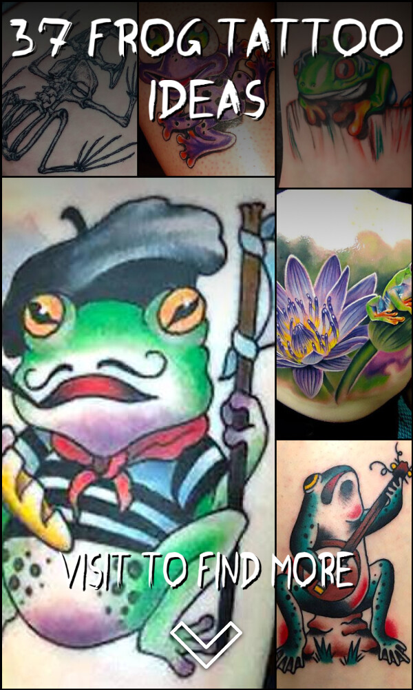 37 Frog Tattoo Ideas