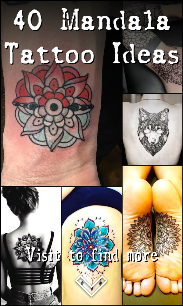 40 Mandala Tattoo Ideas