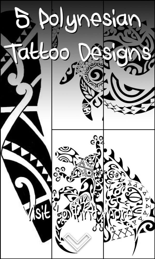 5 Polynesian Tattoo Designs